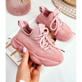Christmas Fish Scarpe Sportive Bambino Stringate Camoscio Rosa Volema 1