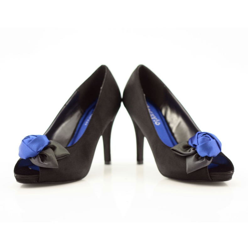 Décolleté nere McArthur 11bk da donna nero blu 4