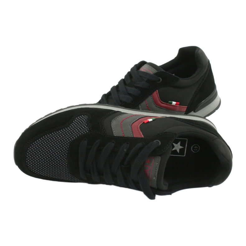 NEWS NOVITÀ scarpe sportive da uomo 20MN20-2150 nero multicolore grigio 4