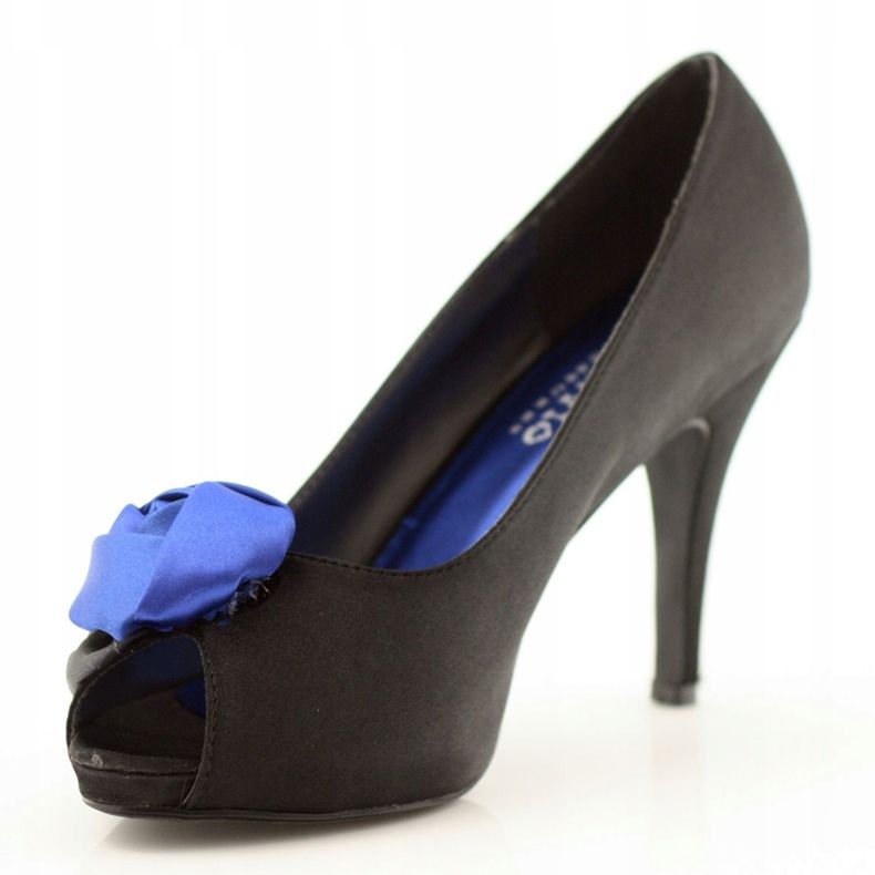 Décolleté nere McArthur 11bk da donna nero blu 2