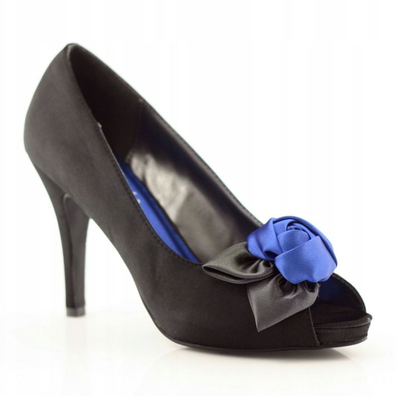 Décolleté nere McArthur 11bk da donna nero blu 1