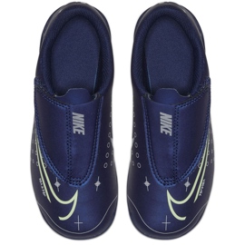 Nike Mercurial Vapor 13 Club Mds Mg PS (V) Jr CJ1149 401 scarpe da calcio blu navy 1