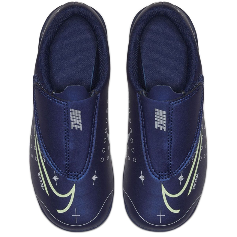 Nike Mercurial Vapor 13 Club Mds Mg PS (V) Jr CJ1149 401 scarpe da calcio blu navy 1