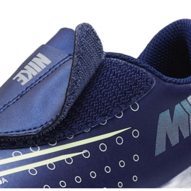 Nike Mercurial Vapor 13 Club Mds Mg PS (V) Jr CJ1149 401 scarpe da calcio blu navy 3