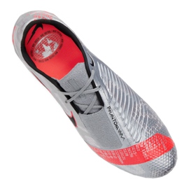 Nike Phantom Vnm Elite Fg M AO7540-906 scarpe da calcio grigio d'argento 1