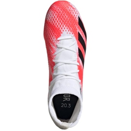 Scarpe da calcio Adidas Predator 20.3 Fg M EG0910 multicolore bianca 1