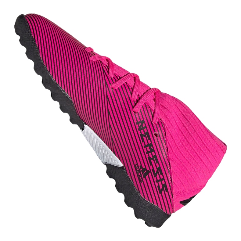 Adidas Nemeziz 19.3 Tf Jr F99944 scarpe rosa 3