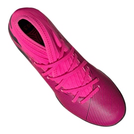 Adidas Nemeziz 19.3 Tf Jr F99944 scarpe rosa 4