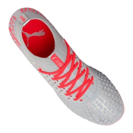 Scarpe da calcio Puma Future 4.2 Netfit Mg M 105681-01 argento 1