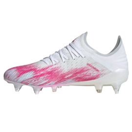 Scarpe da calcio Adidas X 19.1 Sg M EG7143 multicolore bianca 1
