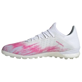 Scarpe da calcio Adidas X 19.1 Tf M EG7135 multicolore bianco 1