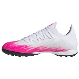 Scarpe da calcio Adidas X 19.3 Tf M EG7157 multicolore bianca 1