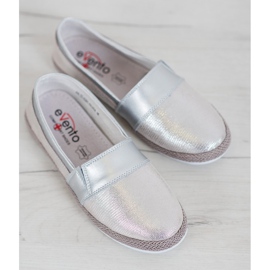 Evento Comodi slip in argento grigio 1