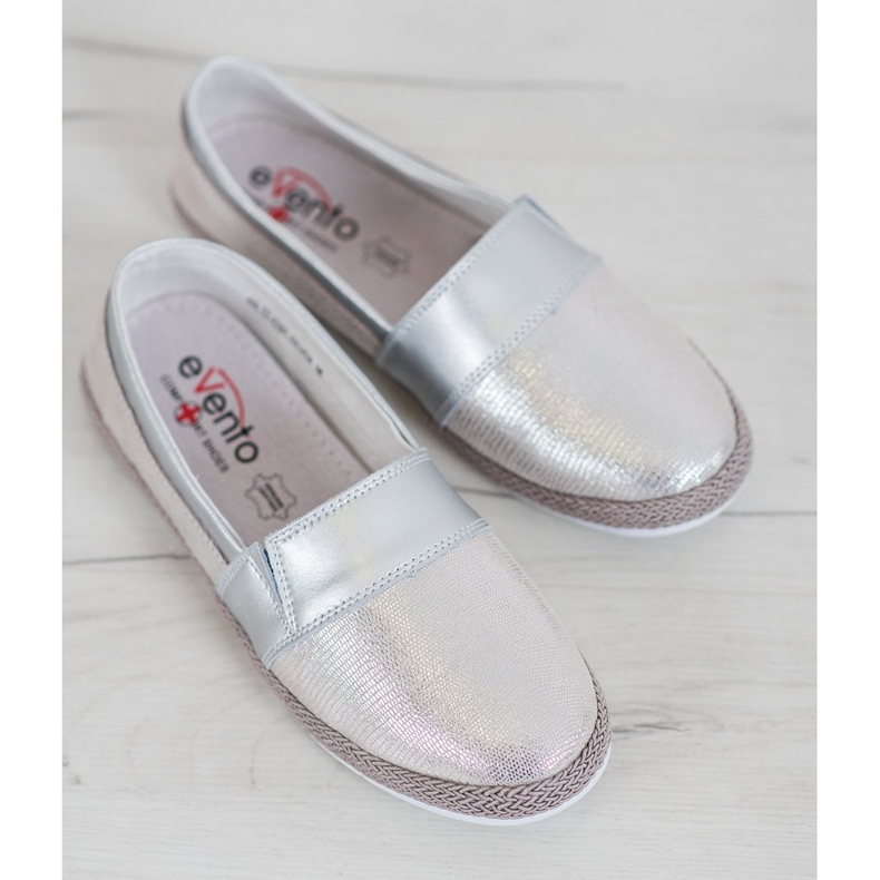 Evento Comodi slip in argento grigio 1