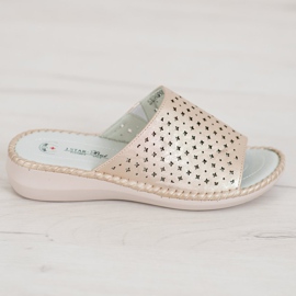 J. Star Pantofole leggere e comode d'oro 2