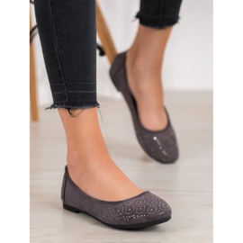 Diamantique Ballerina Classica Con Cristalli grigio 1