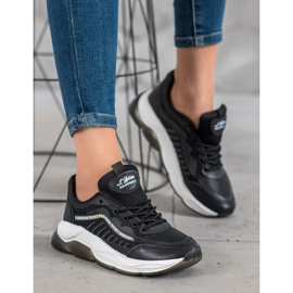 Via Giulia  Sneakers sportive alla moda nero 2