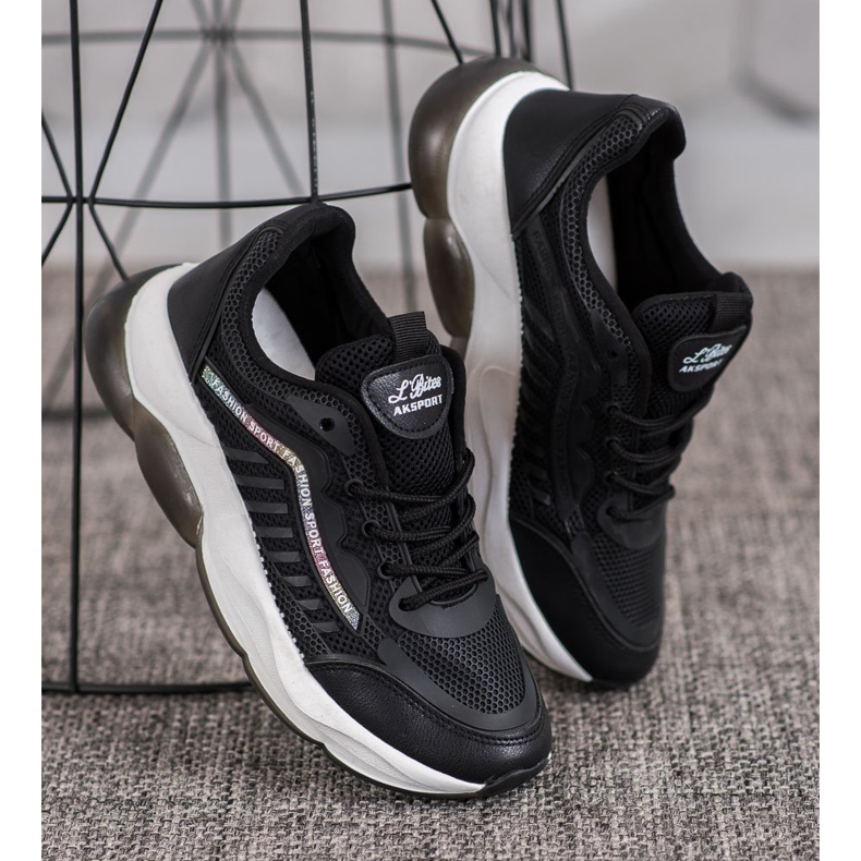 Via Giulia  Sneakers sportive alla moda nero 1