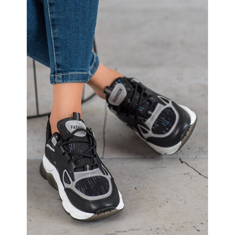 Via Giulia  Scarpe da ginnastica alla moda sportiva nero 1