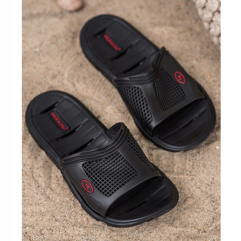 MCKEYLOR pantofole sportive nero 1