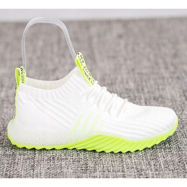 Evento Sneakers Con Suola Neon bianco 2