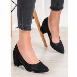 W. Potocki Scarpe classiche col tacco alto nero 1