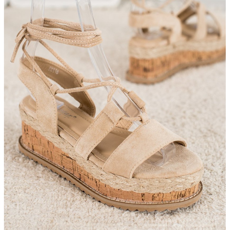 Seastar Zeppe alla moda legate marrone 2