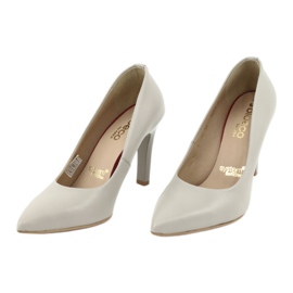 Arka Comodi pompe da donna in pelle 5254 beige grigio 2