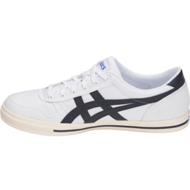Asics Aaron M 1201A008 101 scarpe bianco blu navy 5