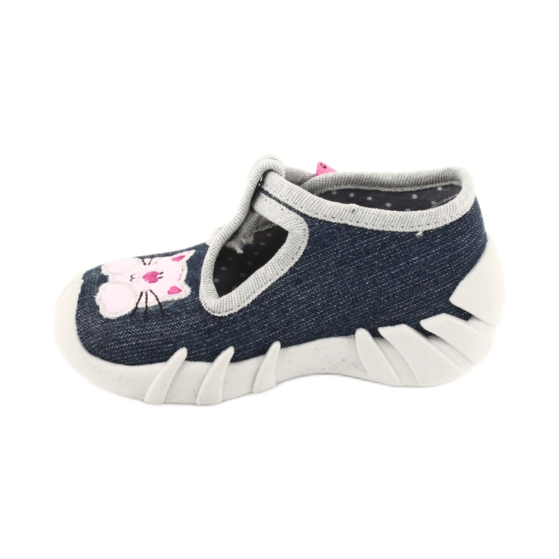 Scarpe per bambini Befado 110P378 blu navy rosa grigio multicolore 1