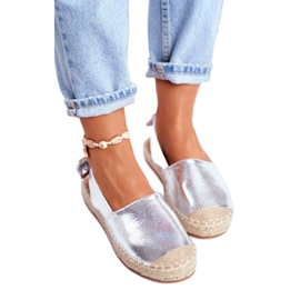 FRJ Espadrillas Contour Argento da donna grigio 3