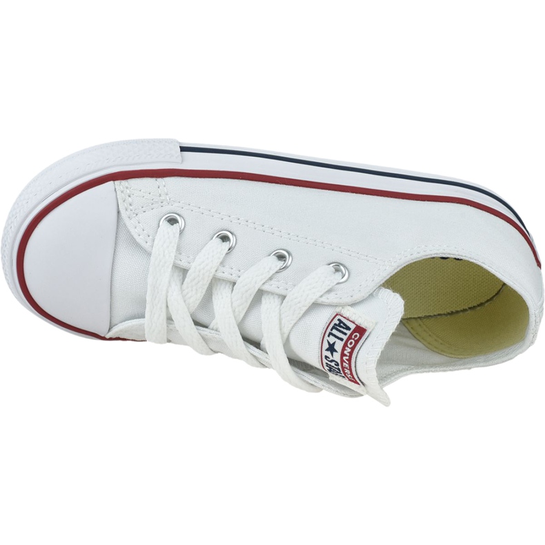 Converse Chuck Taylor All Star Bambini 7J256C scarpe bianco 2