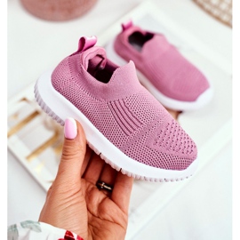 Apawwa Scarpe Sportive Bambino Slip-On Rosa Eltros 1