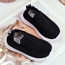 Apawwa Scarpe Sportive Bambino Slip-On Nere Eltros nero 2