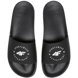 Pantofole da uomo 4F M H4L20 KLM002 21S nero 1