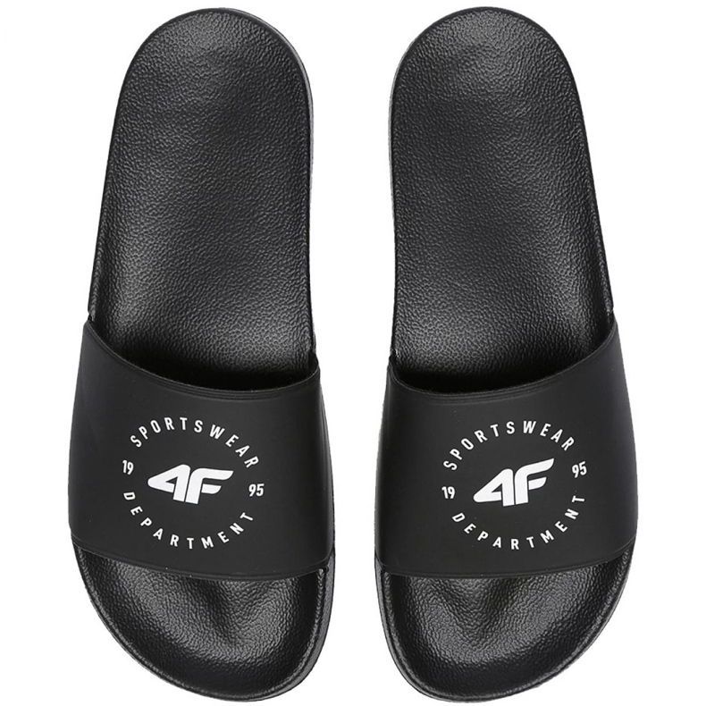 Pantofole da uomo 4F M H4L20 KLM002 21S nero 1