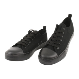 American Club Sneaker femminili legate LH17/22 Black nero 2