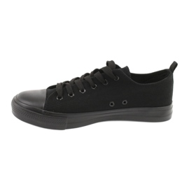 American Club Sneaker femminili legate LH17/22 Black nero 1