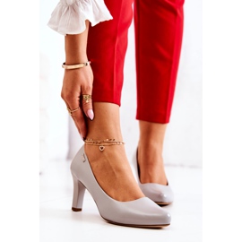 Décolleté Donna Sergio Leone Grigio Opaco Orsola 1