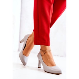 Décolleté Donna Sergio Leone Grigio Opaco Orsola 2