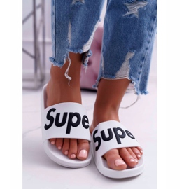 PS1 Pantofole da donna bianche Super Losaria bianca 2