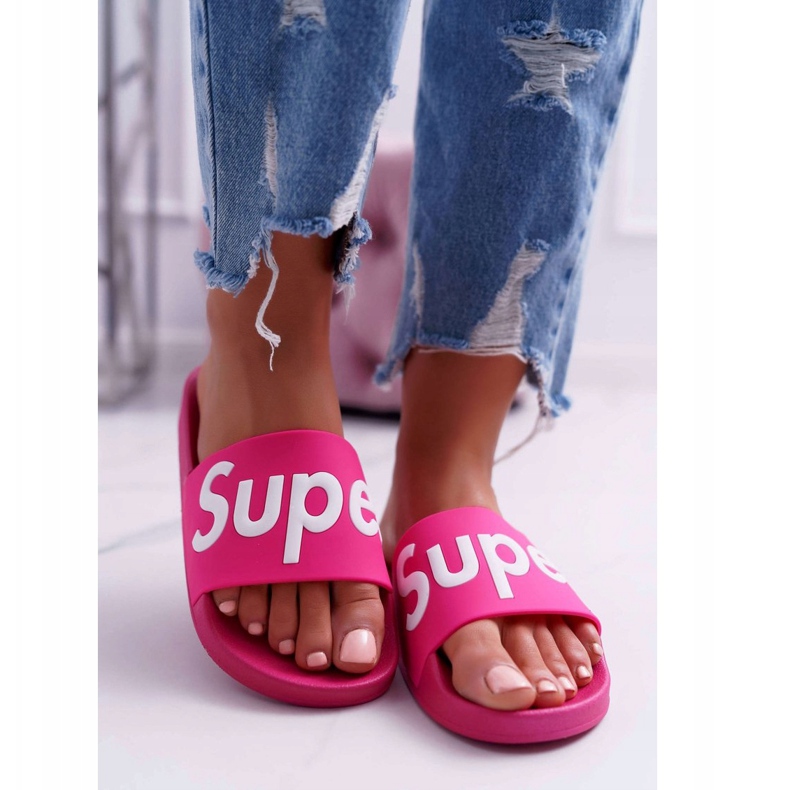 SEA Ciabatte Donna Fucsia Super Losaria rosa 2