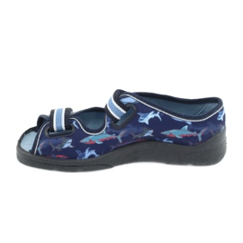 Scarpe per bambini Befado 969Y156 blu navy blu 2
