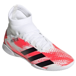 Scarpe indoor adidas Predator 20.3 In Jr EG0931 multicolore bianco 2