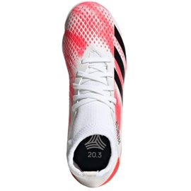 Scarpe da calcio Adidas Predator 20.3 Tf Jr EG0929 multicolore bianco 1