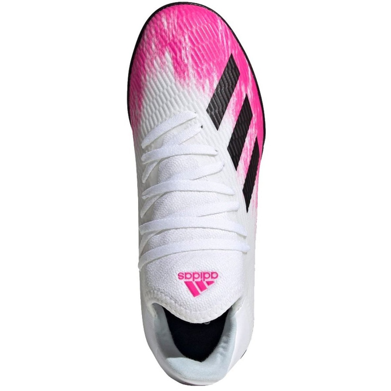 Scarpe da calcio Adidas X 19.3 Tf Jr EG7174 multicolore bianca 1