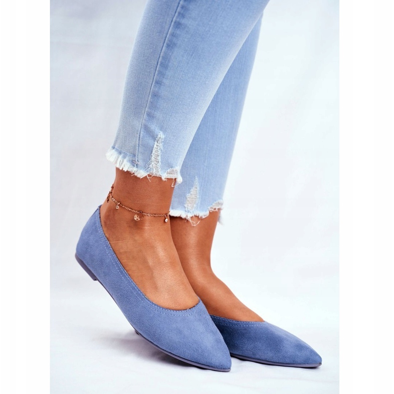 SEA Ballerine Donna Eco-Suede Blu Bellissima 1