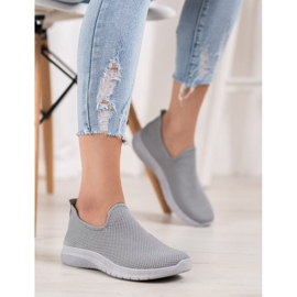 Super Mode Scarpe sportive slip-on grigio 2