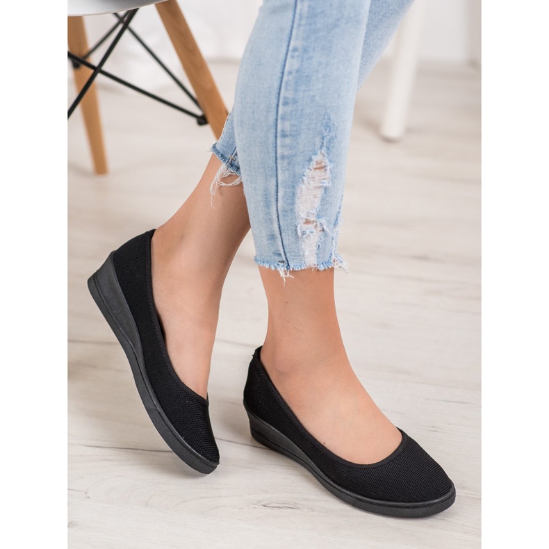 SHELOVET Ballerine casual nere nero 1