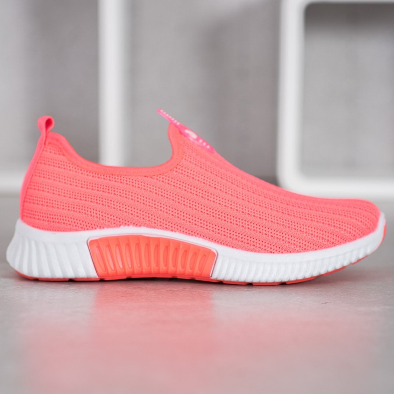 SHELOVET Scarpe sportive traforate rosa 2